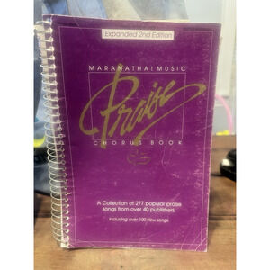 Maranatha Music Praise Chorus Book Expanded 2nd Edition 1990